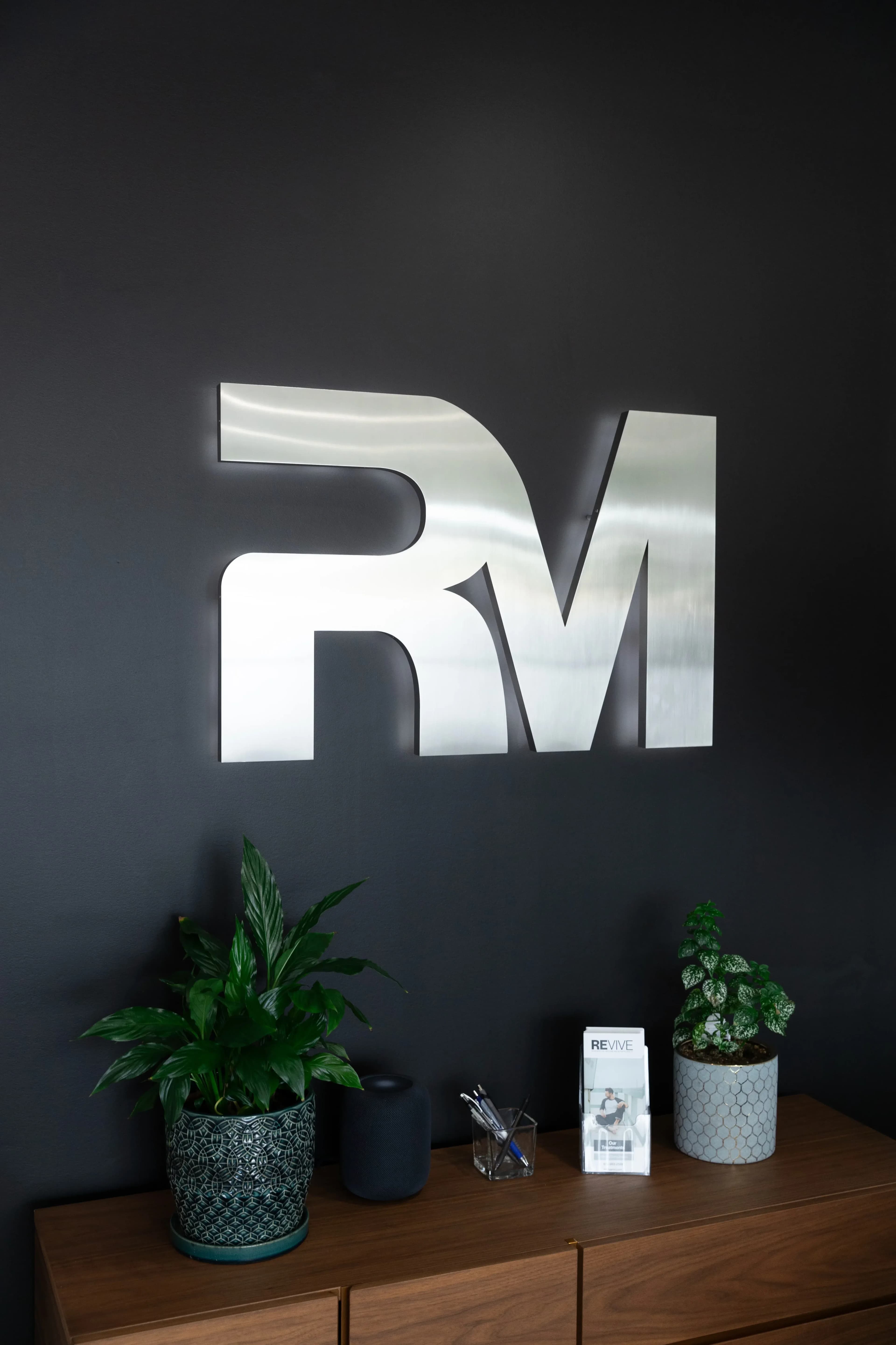 Revive Logo Plaque